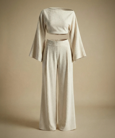 IVORY SET PANTALON