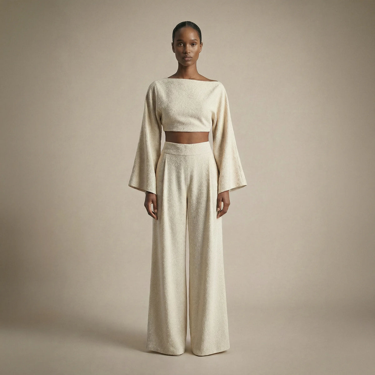 IVORY SET PANTALON